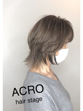 アクロ ヘアー ステージ(ACRO hair stage) レイヤーボブ