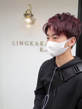 リンカラン ルリエ(LINGKARAN Relier) ピンクレッド