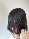 【CIEL江浦英典】インナーカラー×ヴァイオレット☆