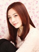 プランタンバイフラミューム 茅ヶ崎店(PRINTEMPS by flammeum)&nbsp;ラグジュアリーな質感が印象的なストレートセミディー