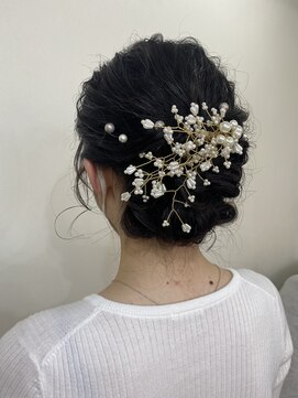 トロンヘアー(tronc hair) 成人式ヘアセット