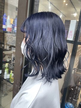 ラビス 浦和(Lovis) デザインカラー/レイヤーカット/ウェットヘア/夏のヘアアレンジ