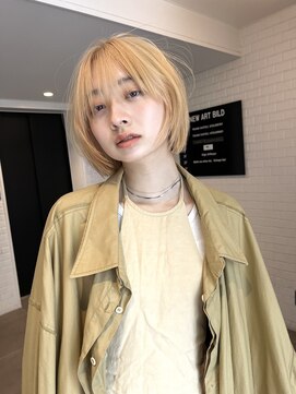 ローウェ 表参道(Louwe) blonde bob