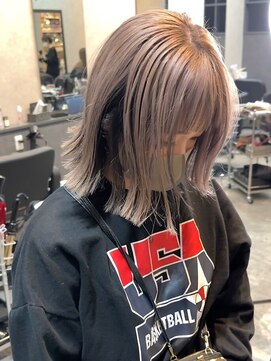 ルーツ(Roots) goroインナーカラーミルクティー