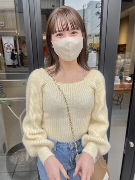 ヘアー アイス ルーチェ(HAIR ICI LUCE) ベージュカラー/林