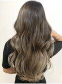 グレージュカラー/シルキーベージュ/韓国風ウェーブ[吉祥寺]