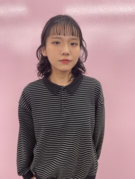 キジ(KIJI) ミディアムパーマスタイル