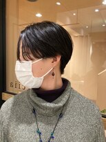 シーア(ciia)&nbsp;センターパート/ハンサムショート