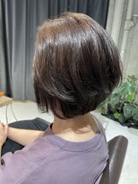アイノアクロノス 新大久保(AInoa CRONOS)&nbsp;前下がりショートボブ