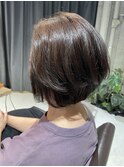 前下がりショートボブ