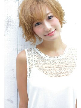 リル 西宮(LiL') 【LiL'西宮】シースルーバング_外ハネショート☆