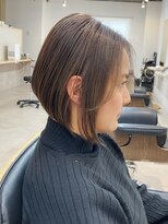 トト 船橋店(toto.)&nbsp;白髪ぼかしハイライト前下がりボブ/似合わせカット[西船橋]