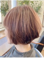 ココモ(cocomo)&nbsp;ピンクパールカラーグラデーションボブ