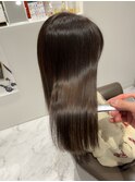 【坂本】クールブラウン×オッジィオットトリートメント