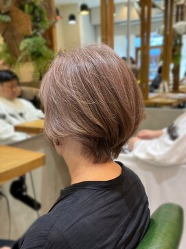 シャペウ駒込 襟元スッキリ ショートカット