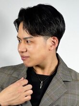 プレミアムバーバー 銀座店(PREMIUM BARBER produce by HIRO GINZA) センターパート