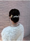 結婚式ヘア