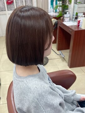 アクティブ 西新井店(Active) 大人かわいい韓ドル風ボブ