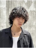 渋谷緩め波巻きスパイラルパーマツイストスパイラルウルフパーマ