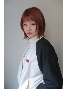 プフ 伏見(puf) [puf 伏見/丸の内/栄/名古屋]オレンジウルフボブ★鳥山