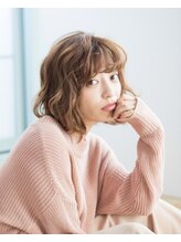 ★ カラーのこだわり★ 可愛いを知り尽くしているからこそ＊ 「なりたい」 髪色をしっかりと創ってくれる♪