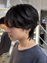 サイン メンズ 表参道(SIGN men's)&nbsp;ファザーパーマダウンパーマセンターパート束感