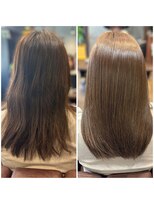 トウキョウマスタード(TOKYO MASTARD)&nbsp;髪質改善、縮毛矯正で梅雨乗り越え！　ULTOWA