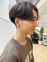 ソレイユトウキョウシブヤ(SOLEIL TOKYO shibuya)&nbsp;韓国　センターパート　ラベンダーアッシュ　ブリーチ