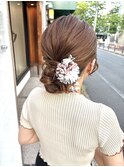 浴衣のヘアアレンジ