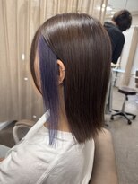 テーラヘアー 牛久店(TELA HAIR)&nbsp;イヤリングラベンダーカラー