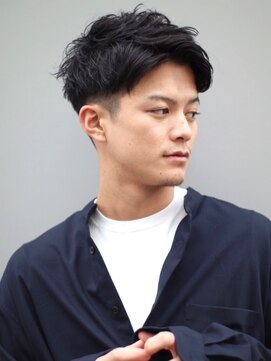 ガーデントウキョウ(GARDEN Tokyo) ダークアッシュ ニュアンスパーマ 韓国マッシュ スペインカール