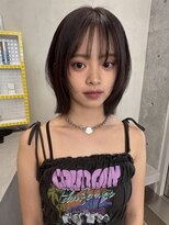 キーチェ 梅田中崎町(keych)&nbsp;レイヤーカット/透明感カラー/ミディアム/大阪梅田/中崎町