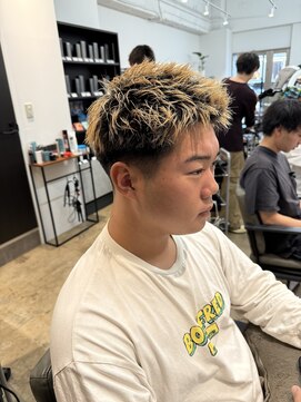 アロー 船橋店(AROH) スパイキーショート/サーフカール/シャドウパーマ/men's/船橋