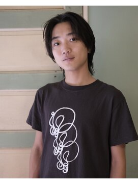 ランプ 代官山(the lamp) メンズマッシュマッシュショートニュアンスパーマ黒髪