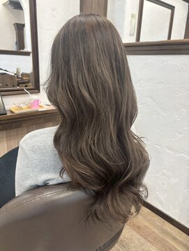 アミリー ひたち野うしく店(Amily) ハイライトバレイヤージュダブルカラーケアブリーチ20代30代