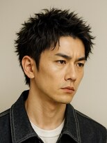 ハレ ヘアサロン(Hale hair salon)&nbsp;Haleニュアンスパーマスパイキーショートバーバーフェザーパーマ