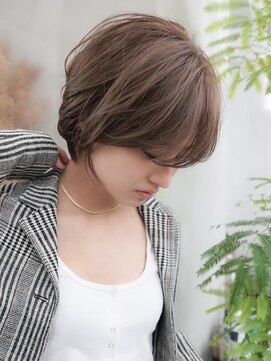 ギークス(GEEKS) 【GEEKS渋谷】レイヤーショート/ウルフカット/冬カラー/20代30代