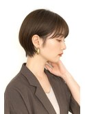 ☆お客様スタイル☆【艶カラーショート／二俣川／二俣川駅】
