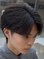 フィフスパーク(fifth PARK)&nbsp;渋谷フェザーパーマセンターパートニュアンスパーマツイスパ10代