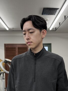 ソソ(soso) ショートセンターパート