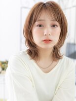 エイトサロン 八潮(8salon)&nbsp;八潮/髪質改善/コーラルピンク×小顔ウルフシャギーカットm