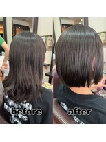 モンド ヘアクリエーション 西田店(monde hair creation)&nbsp;【monde】before × after × 髪質改善