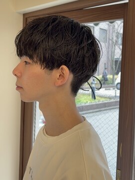 ピコット(P cott) メンズカットシャドウパーマルーズパーマフェザーパーママッシュ