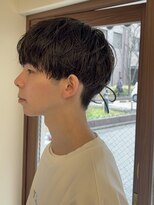 ピコット(P cott) メンズカットシャドウパーマルーズパーマフェザーパーママッシュ