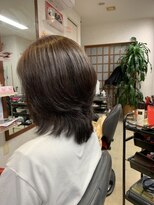 サロン ド シルク マレットヘアー/ウルフボブ/ハッシュカット/レイヤーショート
