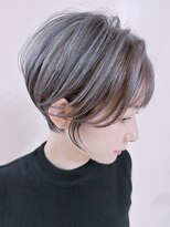 アナザヘアー なんば 高島屋前店(ANAZA hair)&nbsp;ハンサムショート＆モノトーングレージュ
