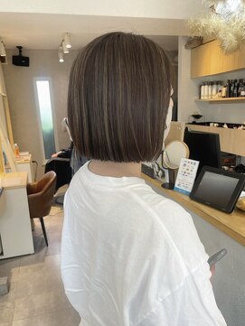 クロレ(CLORE) ベージュカラー＊細めハイライト　3０代/40代/50代