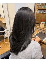 クラフト ヘア デザイン(CRAFT HAIR DESIGN) 透明感グレージュ × 動きたっぷりレイヤー