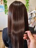  【髪質改善】カット+艶縮毛矯正＋うる艶ケラチン補修TR  ￥29700