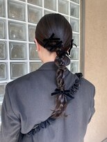 バルブ(BULB)&nbsp;ヘアセットヘアアレンジ　結婚式参列